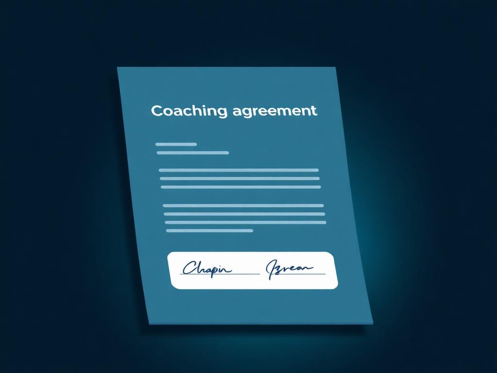 Send coaching agreements